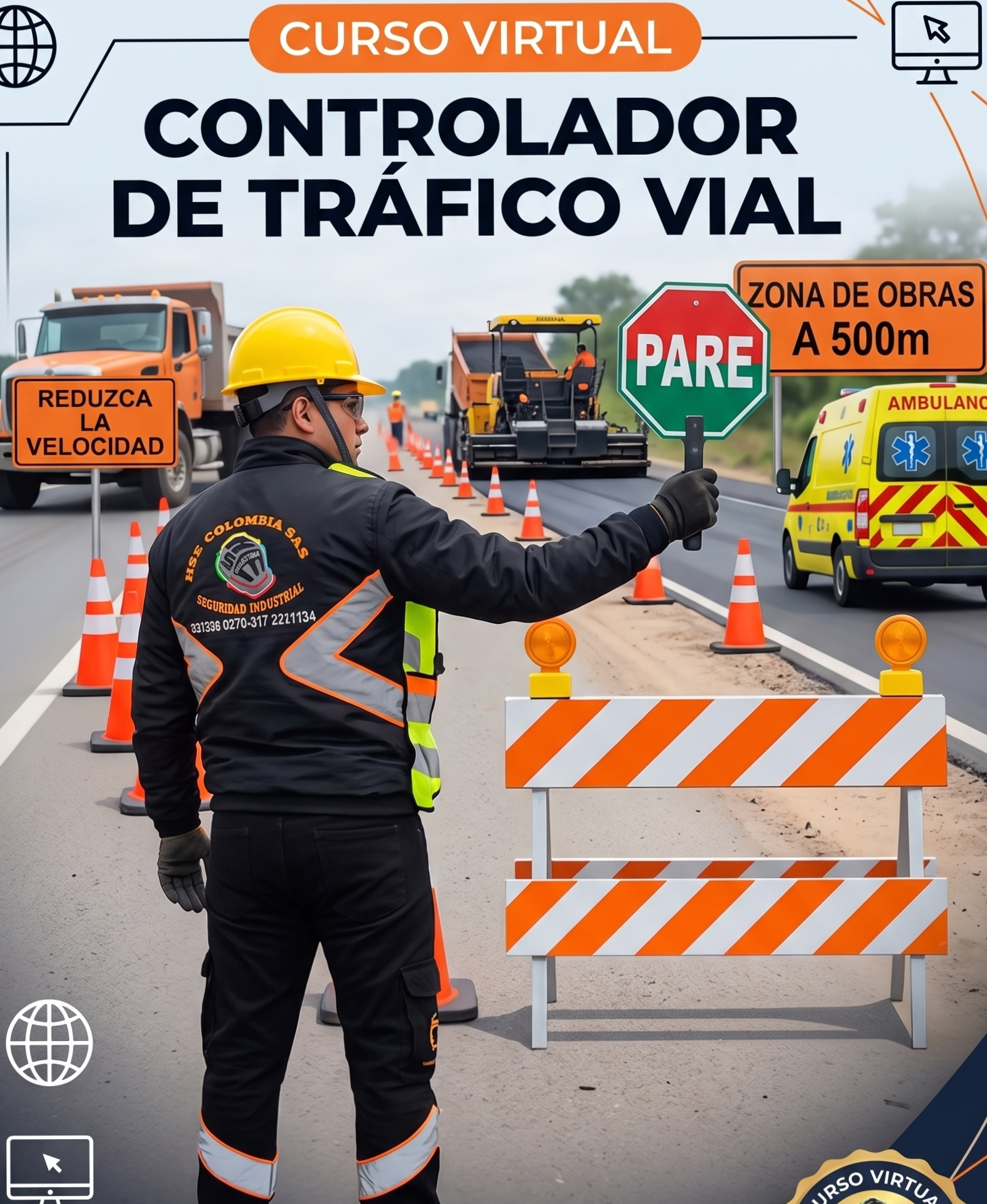 Controlador de tráfico vial (Curso Básico Con Énfasis En Industrias y movilidad).