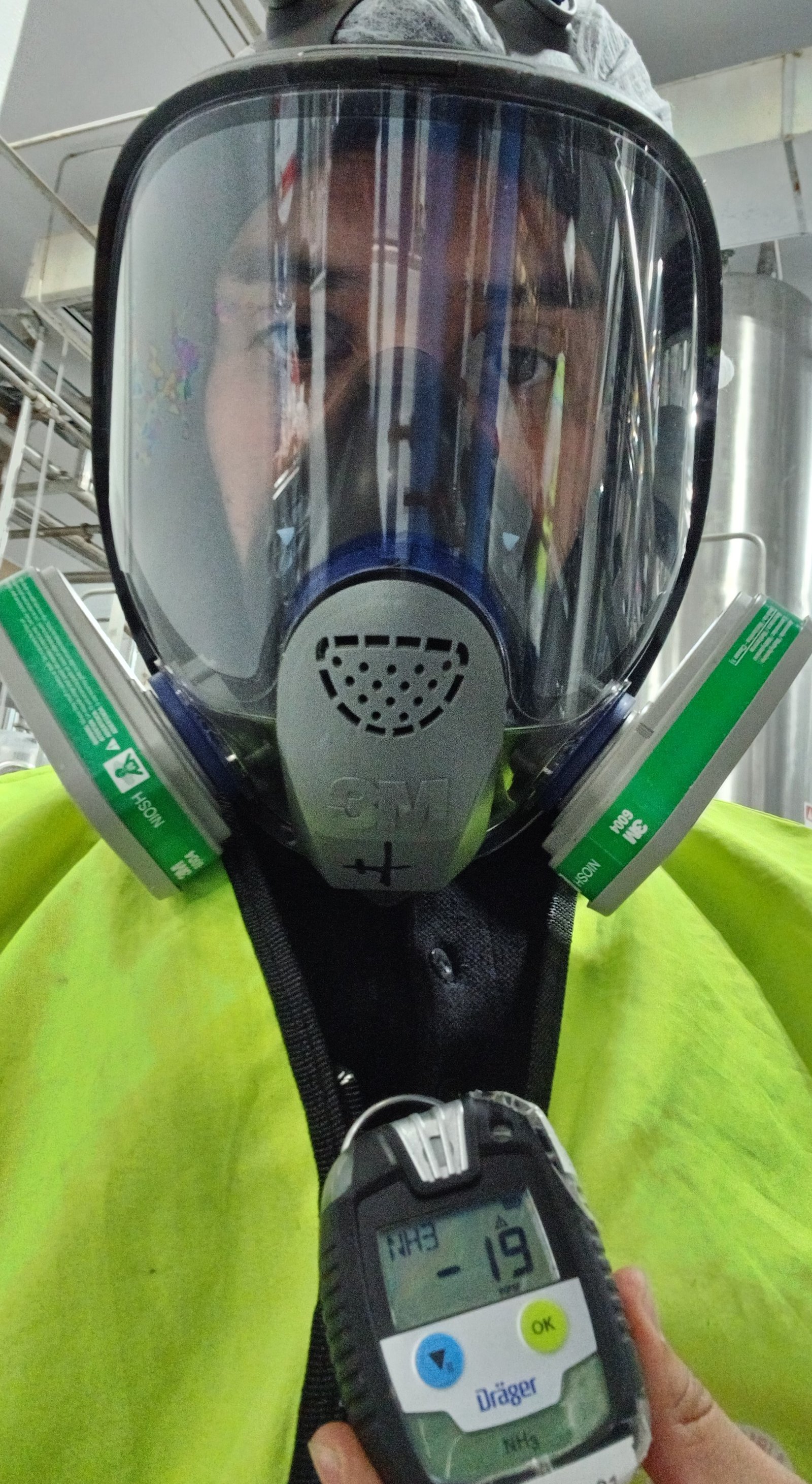 manipulación de equipo medidor de gases- MSA ALTAIR 4X-5X - BOSEAN