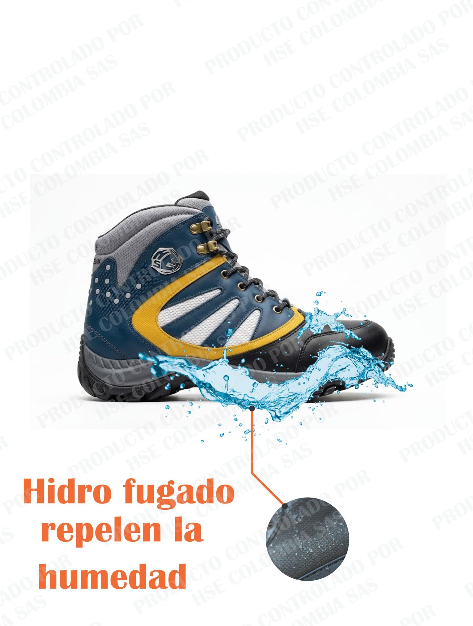 Botas de Seguridad Antipunzón y Dieléctricas - CODIGO: 3501 - Imagen 5