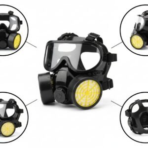 Máscara De Gas o Respirador De Doble Filtro-código: 4911