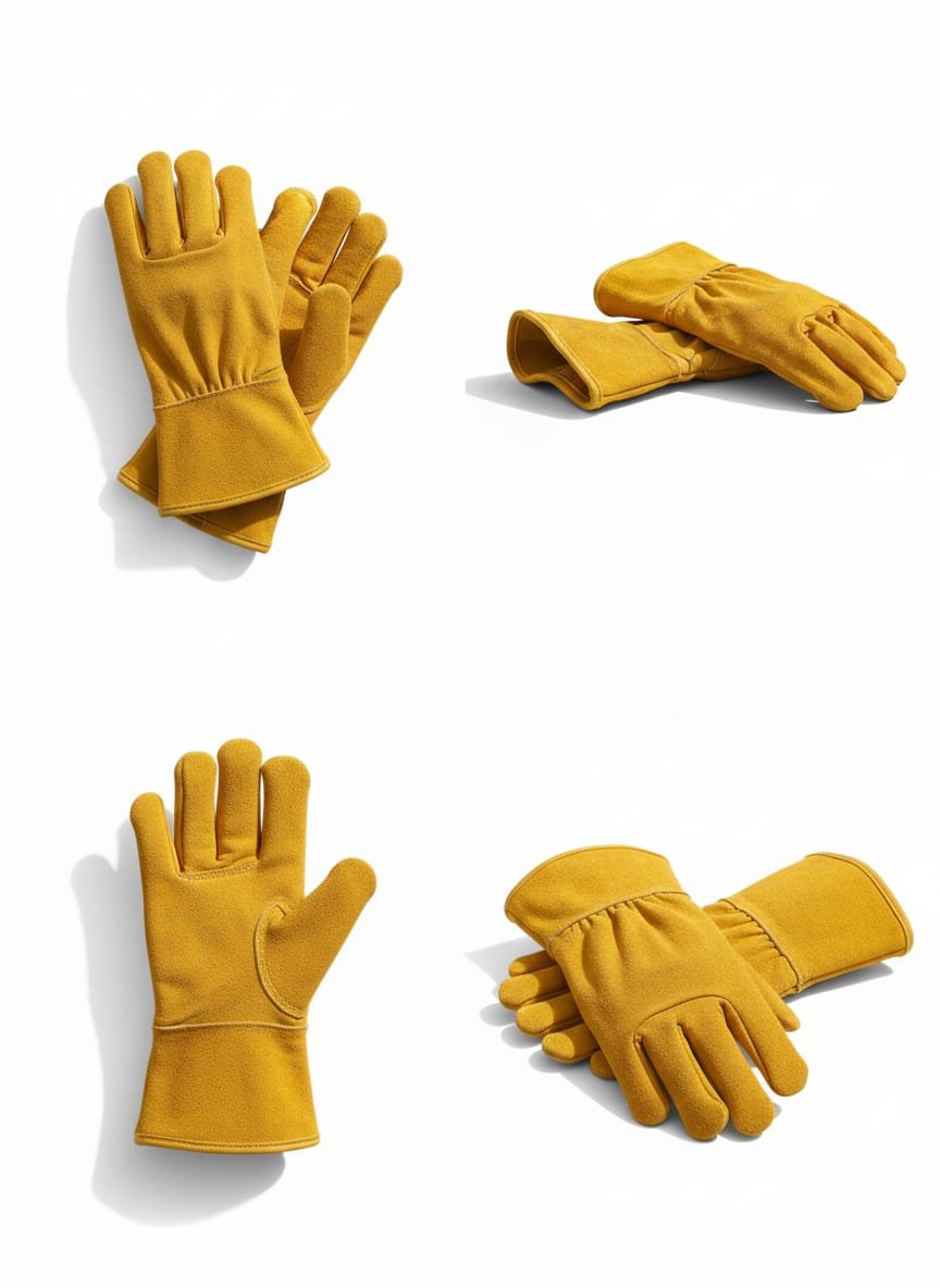 Guantes De Soldador Reforzado -Código:5304 - Imagen 2