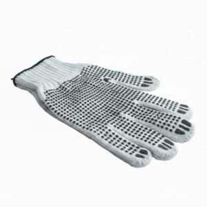guante de hilaza con puntos de PVC-Código:5317