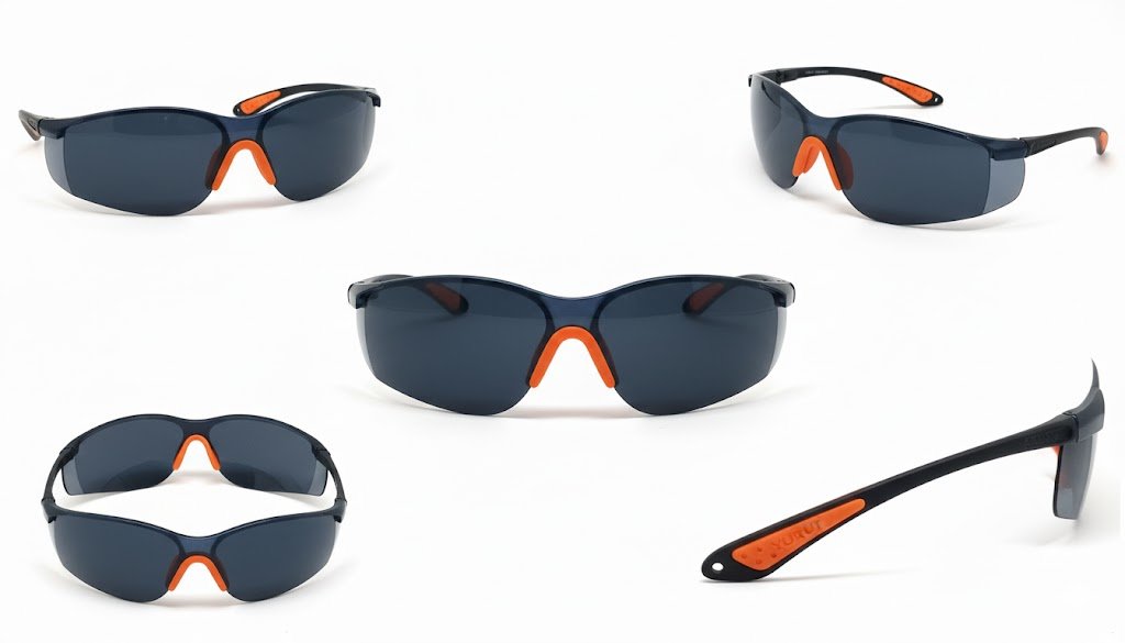 Gafas de seguridad oscuras-Código:4891 - Imagen 2