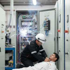 Manejo de riesgo eléctrico nivel industrial